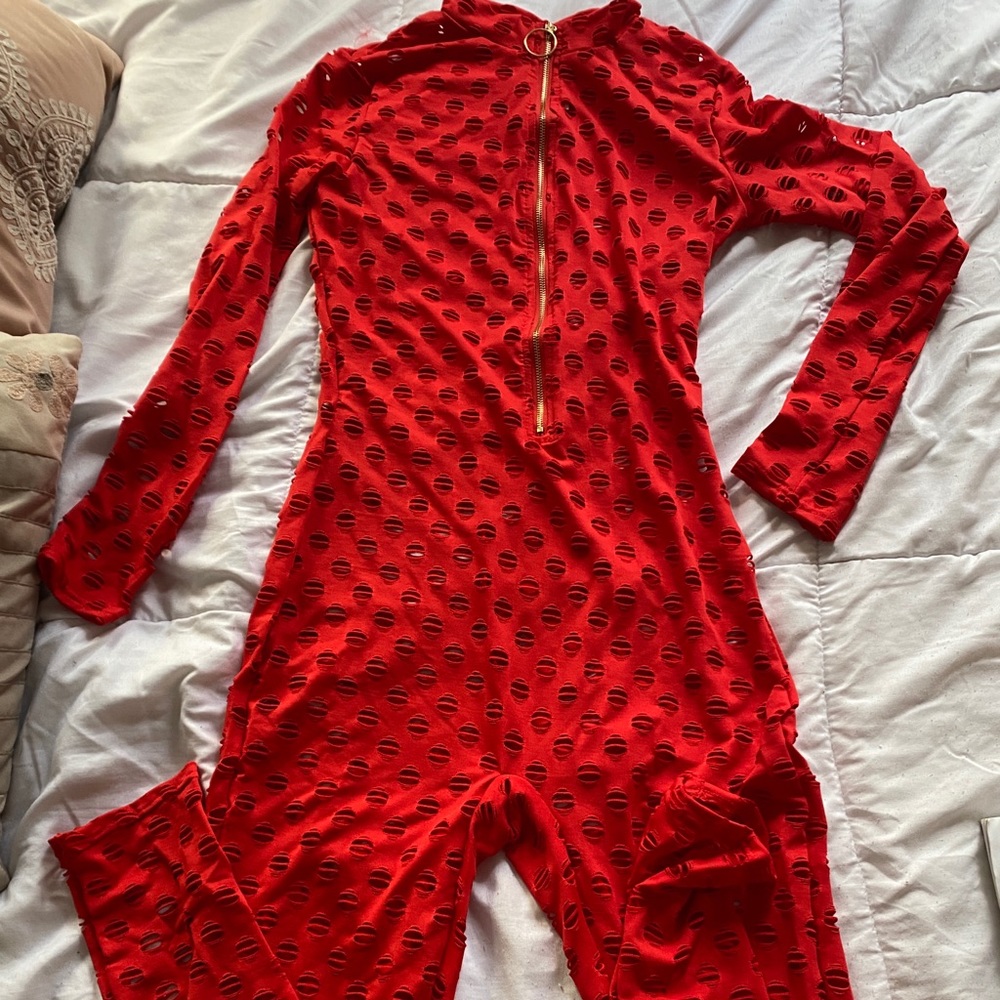 Mesh body suit